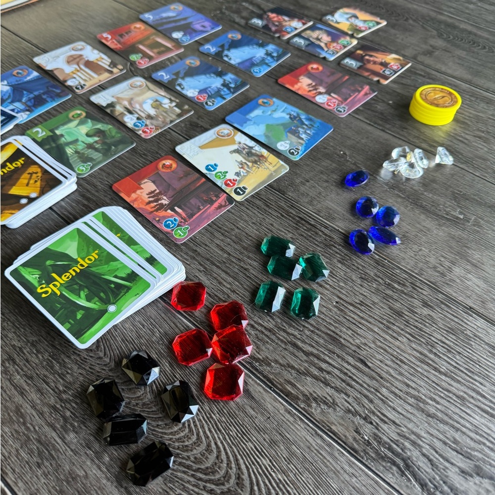 Splendor Board Game Gems Upgrade Set